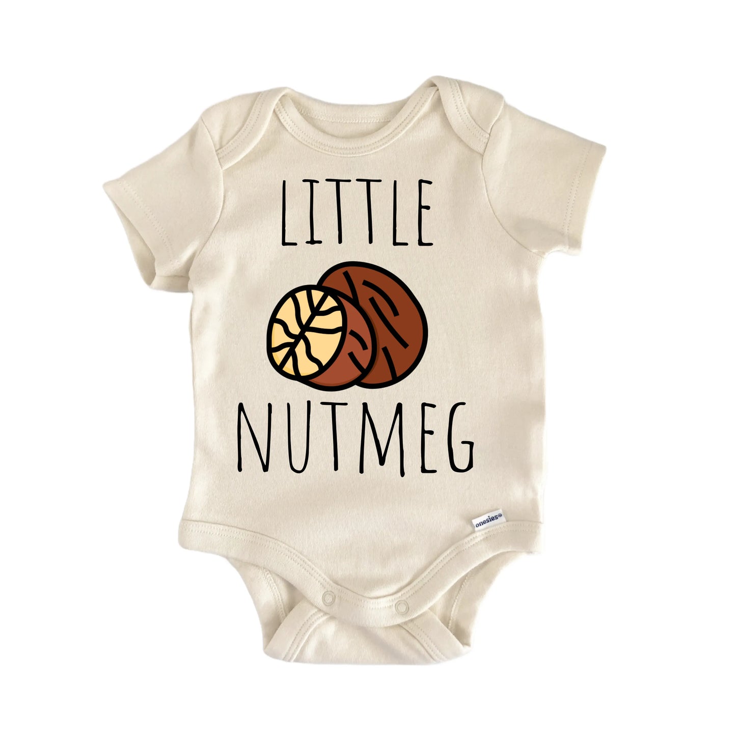 Nutmeg Seed Spice Newborn Baby Onesie® Onesie®