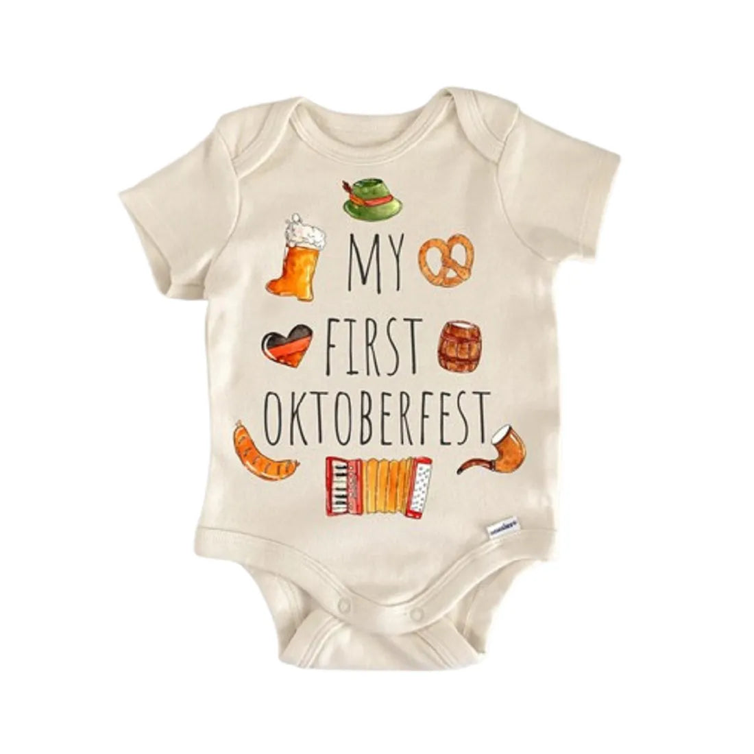 Oktoberfest German Fall Newborn Baby Onesie® Onesie®