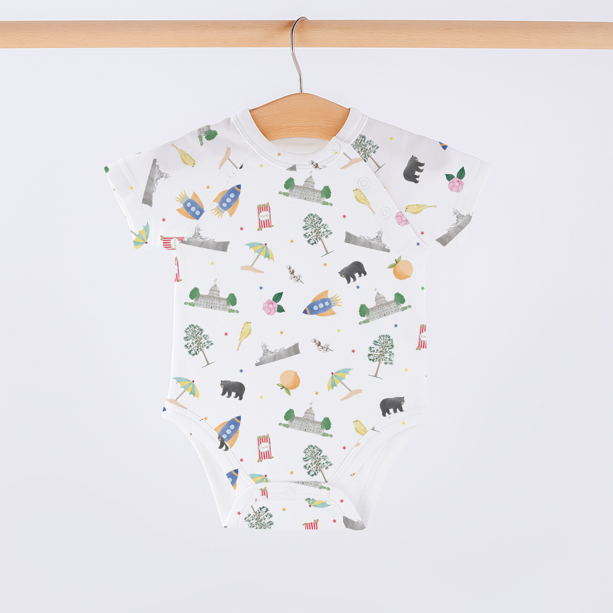 Alabama Kids Organic Cotton Onesie