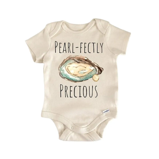Oyster Clam Seafood Beach Newborn Baby Onesie®