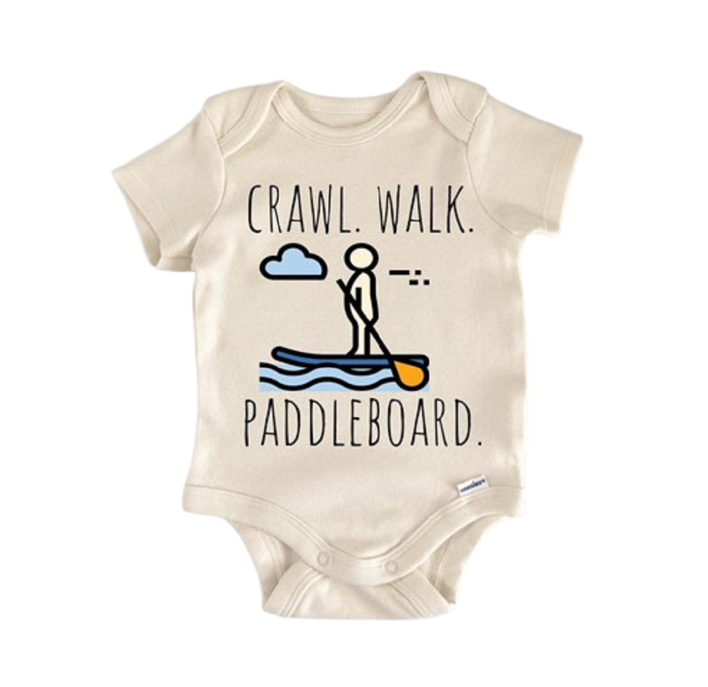 Paddleboarding Newborn Baby Onesie® Onesie®