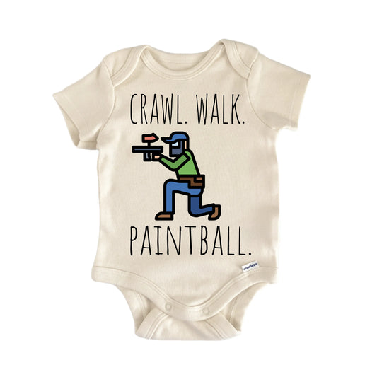 Paintball Paintballer Newborn Baby Onesie®