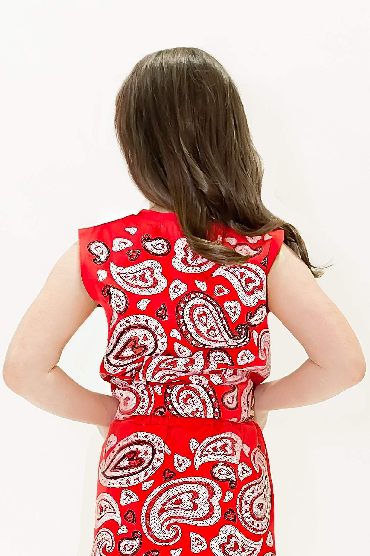 Paisley Top, back view
