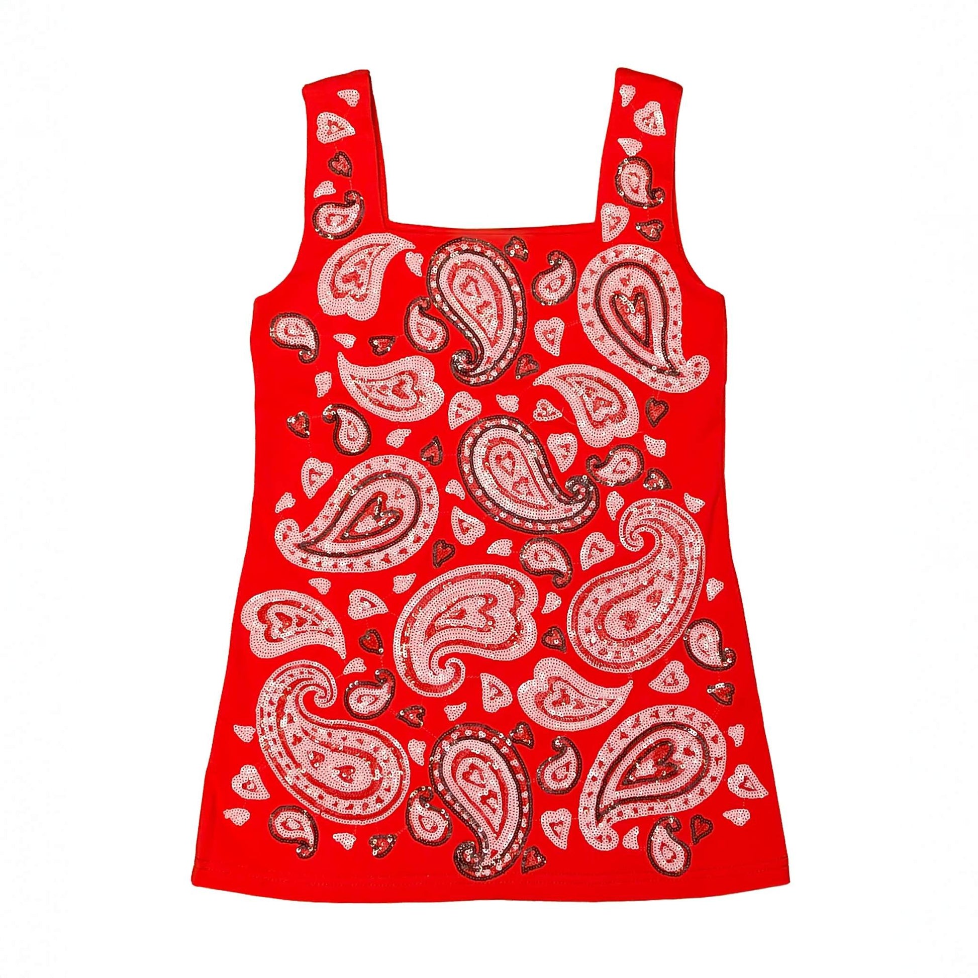 Paisley Dress, side view