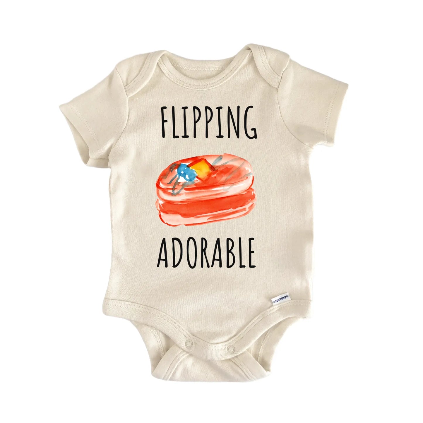 Pancakes Adorable Brunch Breakfast Infant Gift Baby Bodysuit