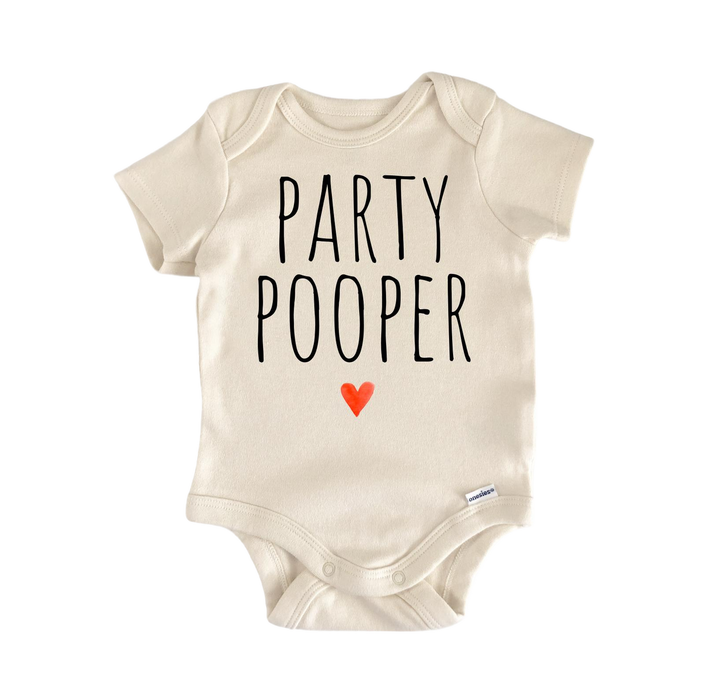 Party Pooper Newborn Baby Onesie® Onesie®