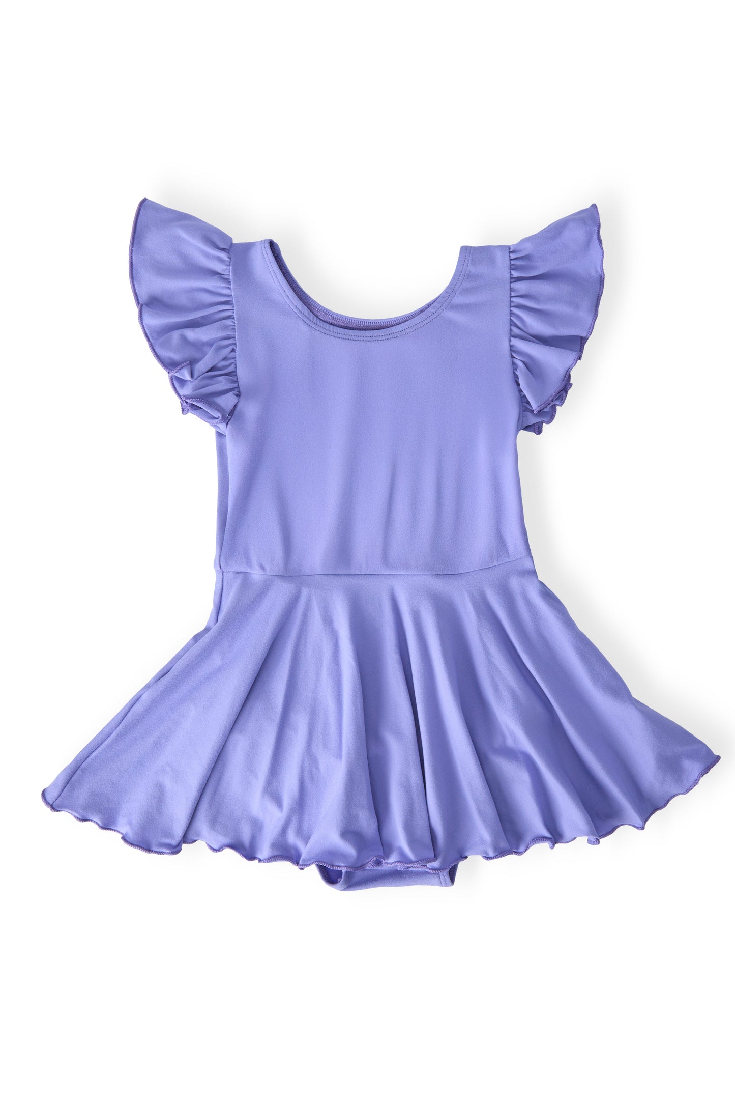 Periwinkle S/S Twirl Leotard