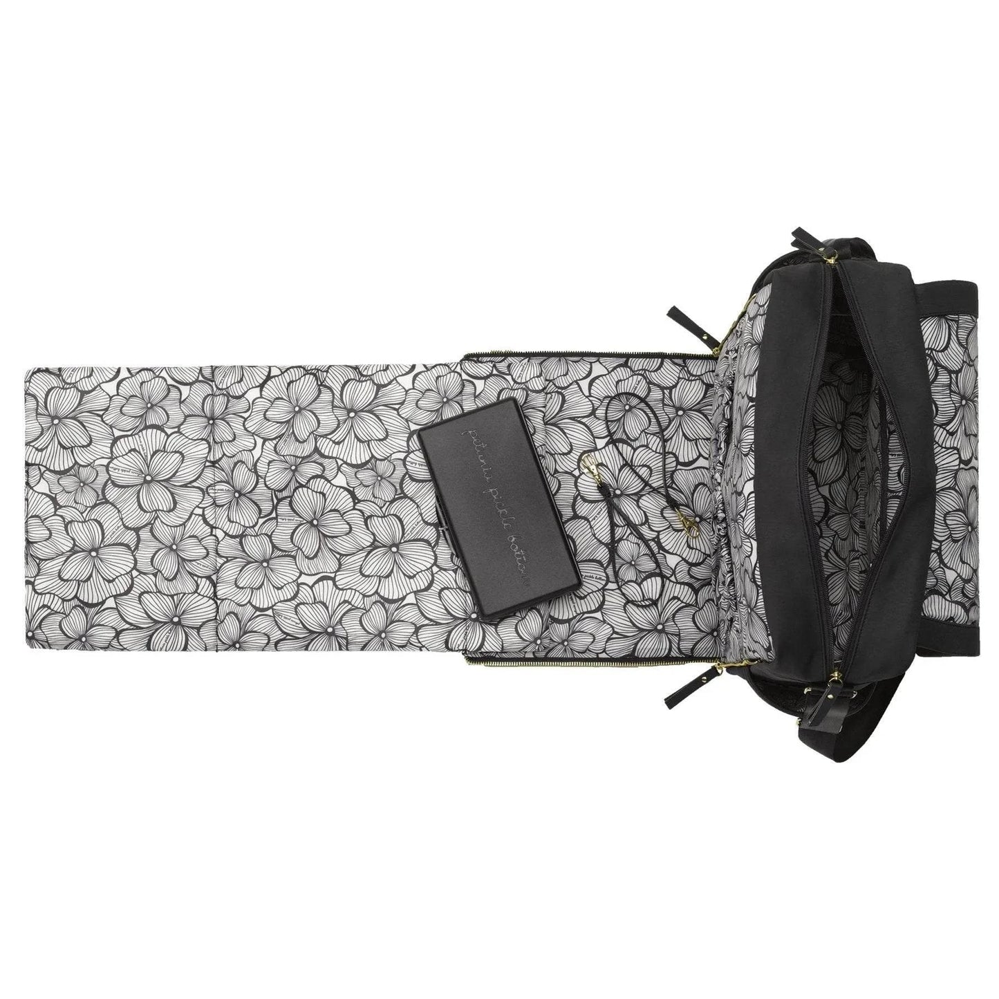 Petunia Pickle Bottom Black Matte Leatherette - Boxy