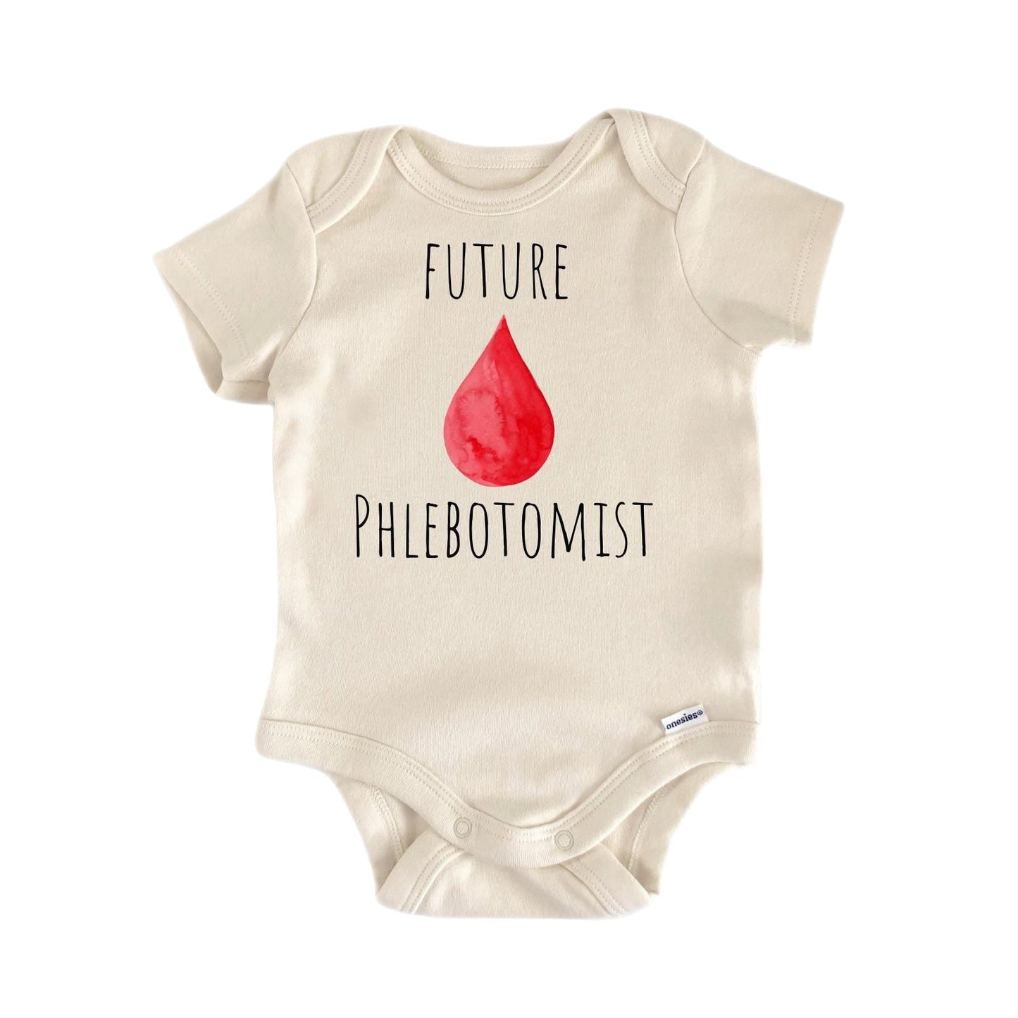 Phlebotomist Blood Dr Newborn Baby Onesie® Onesie®