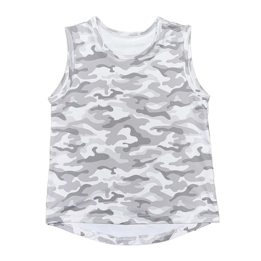 Camo High Low Tank