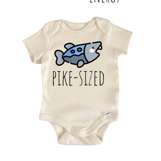 Pike Fish Fishing Newborn Baby Onesie®