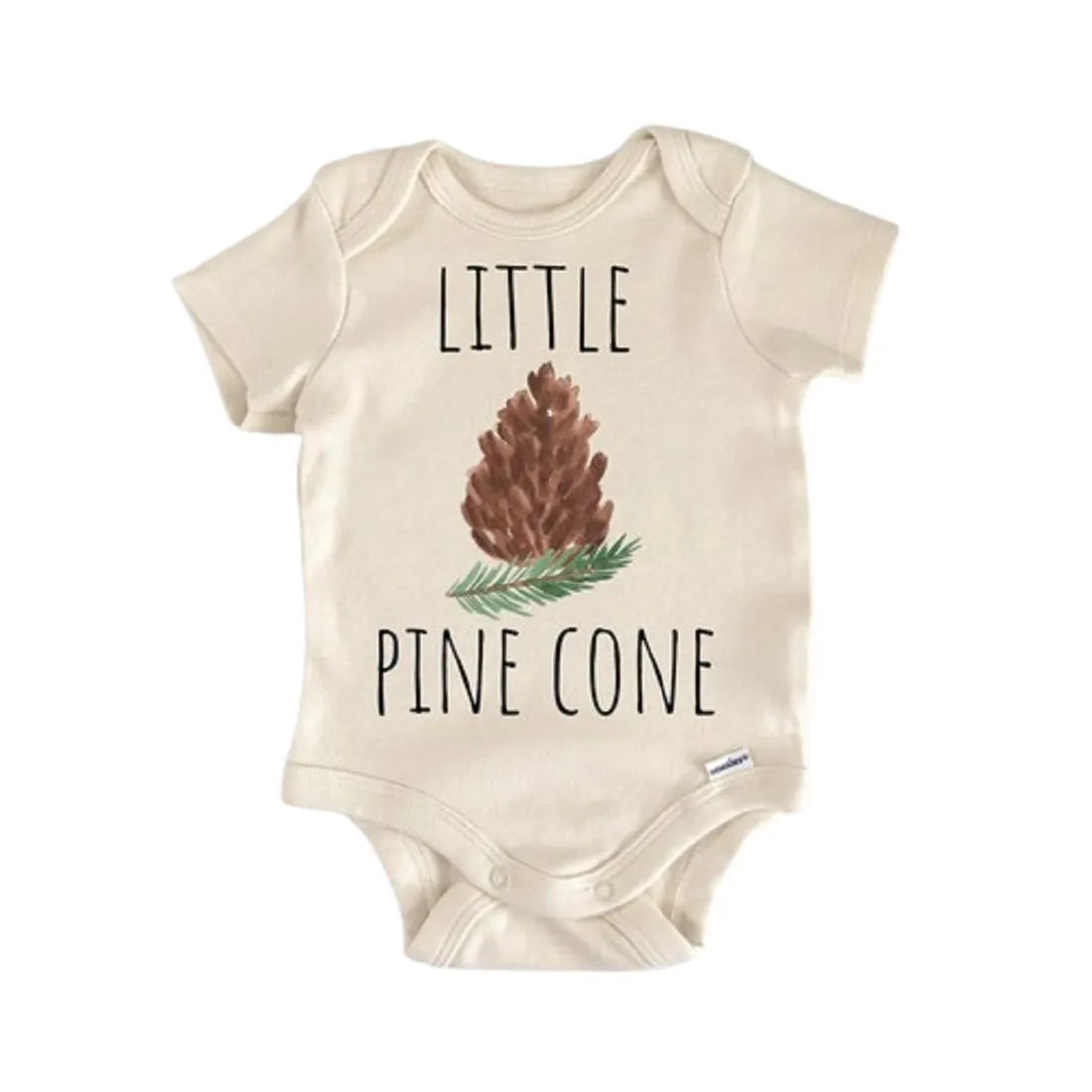 Pine Cone Woodland Tree Newborn Baby Onesie® Onesie®