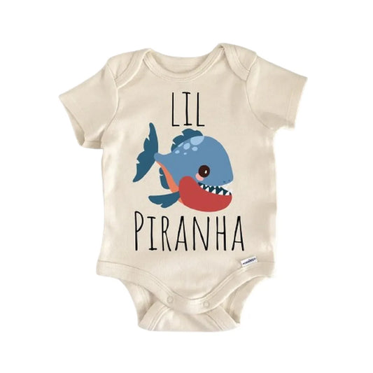 Piranha Fish Tropical Newborn Baby Onesie®