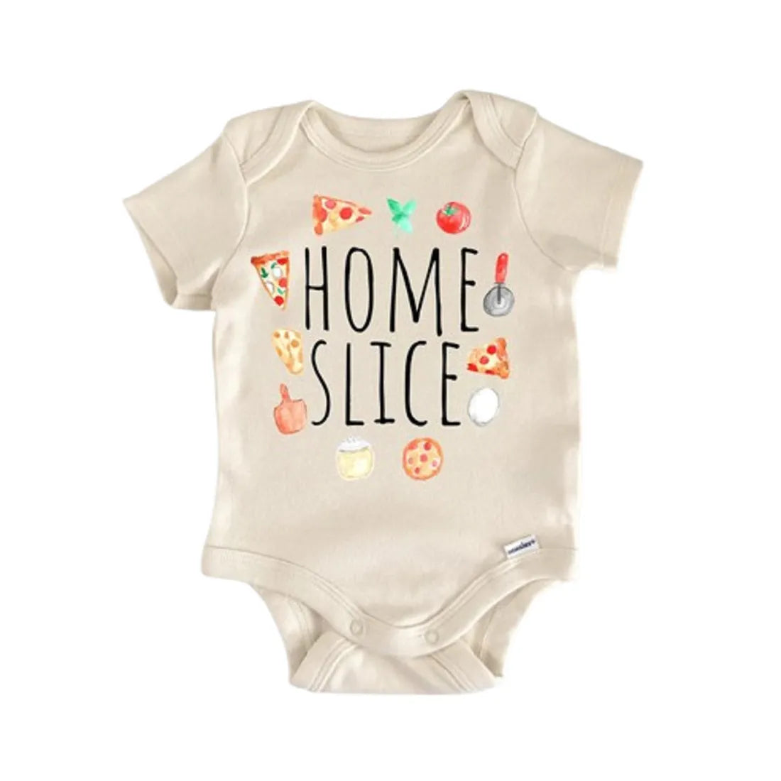 Pizza Foodie Food Newborn Baby Onesie® Onesie®