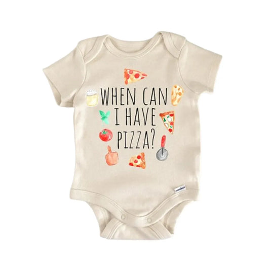 Pizza Foodie Slice Newborn Baby Onesie®