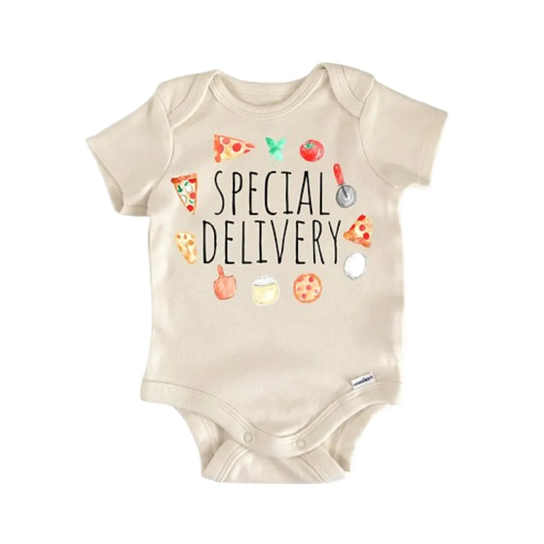 Pizza Slice Foodie Food Newborn Baby Onesie® Onesie®