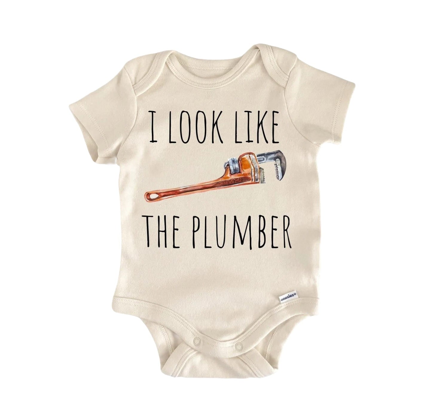 Plumber Plumbing Newborn Baby Onesie® Onesie®