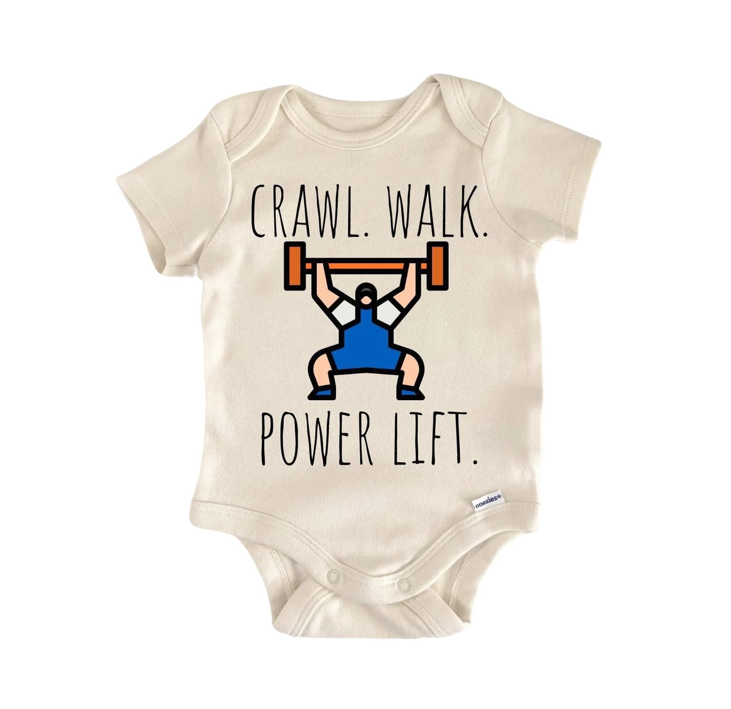 Powerlifter Powerlifting Newborn Baby Onesie® Onesie®