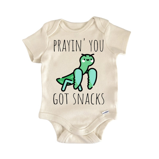 Praying Mantis Love Bug Newborn Baby Onesie®