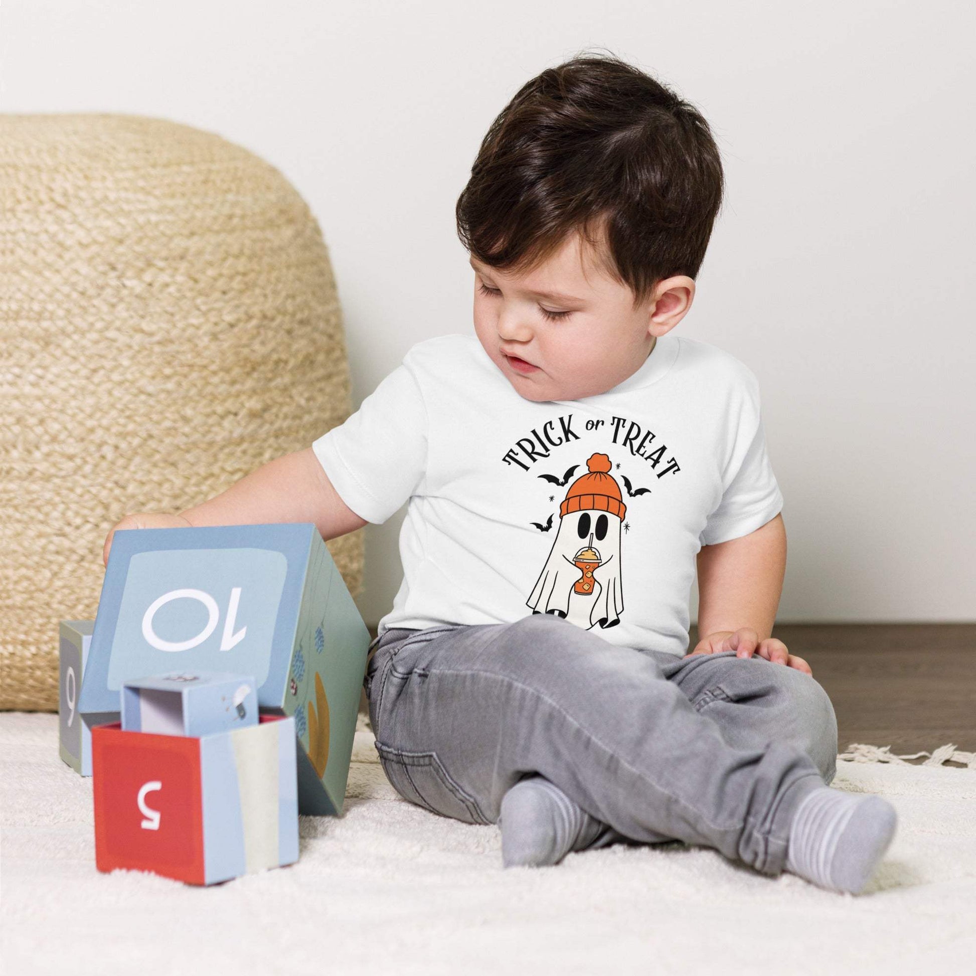 Pumpkin Spice Latte Toddler Halloween Tee