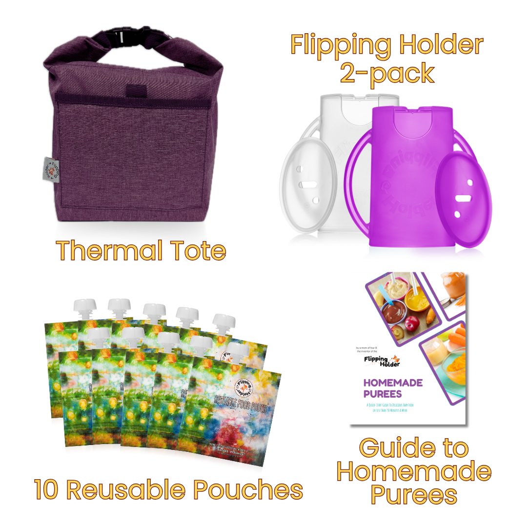 Purple Flipping Holder spring bundle contents