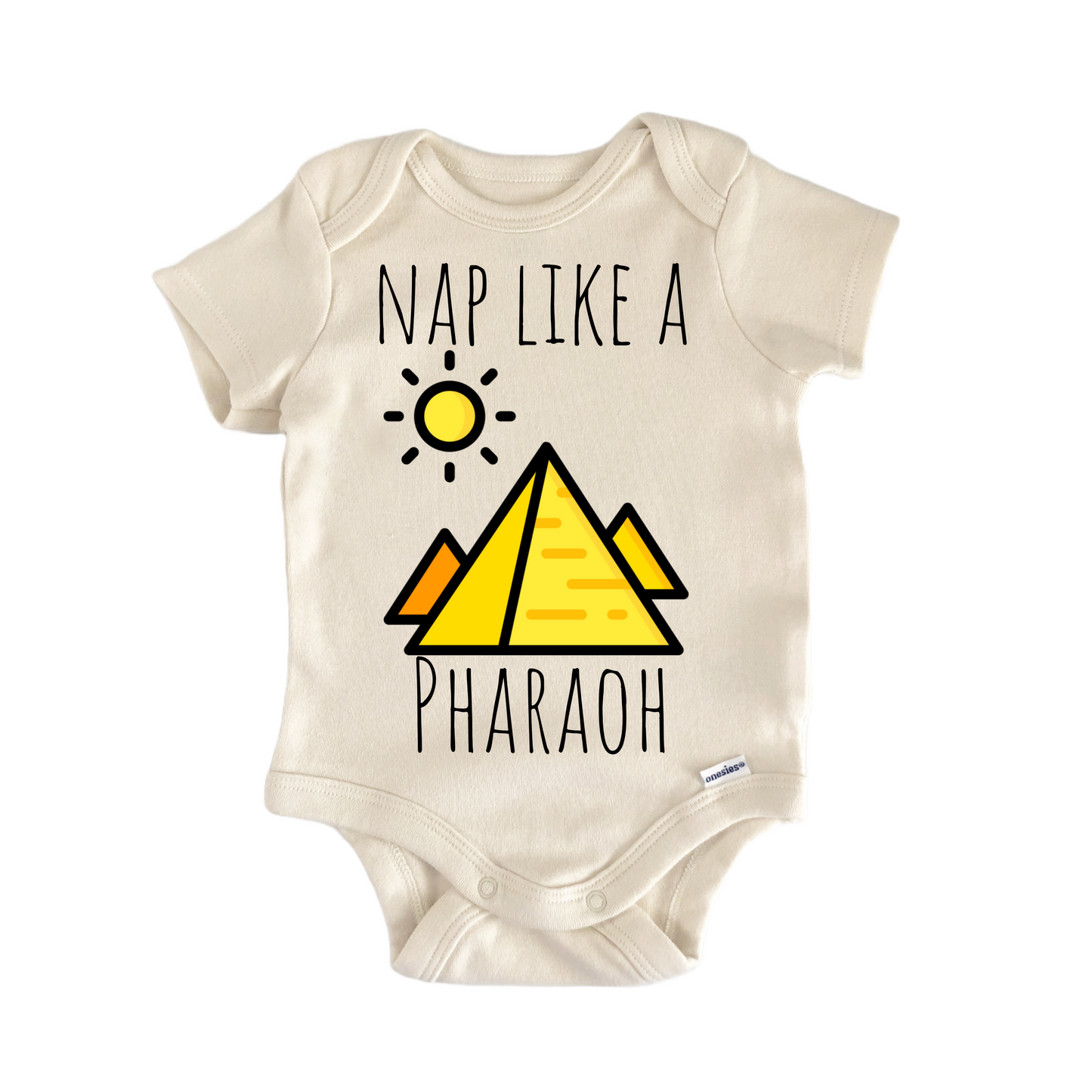 Pyramid Pharaoh Egypt Newborn Baby Onesie® Onesie®