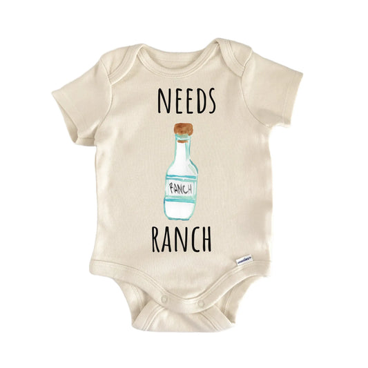 Ranch Dressing Salad Sauce Infant Gift Baby Bodysuit