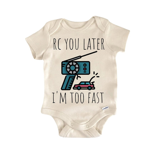 Rc Car Remote Control Newborn Baby Onesie® Onesie®
