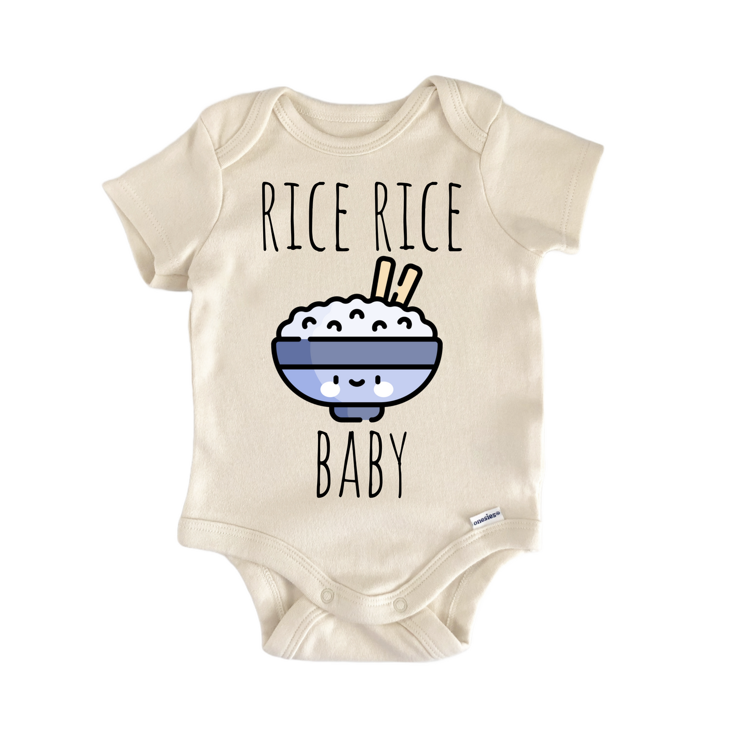 Rice Chinese Foodie Sushi Newborn Baby Onesie® Onesie®