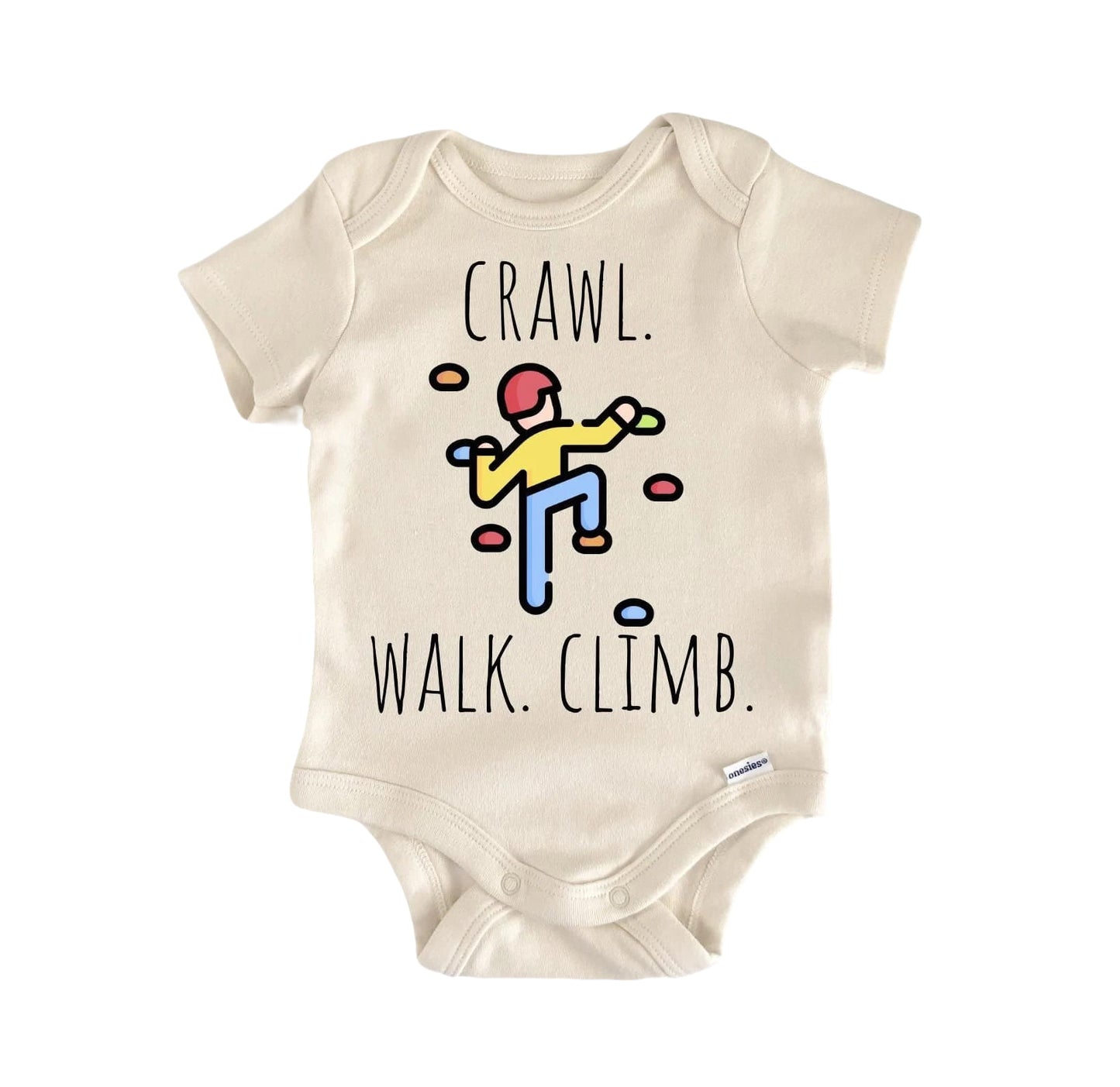 Rock Climbing Newborn Baby Onesie® Onesie®