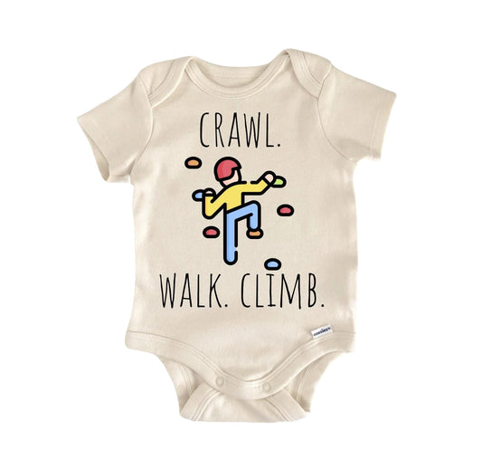 Rock Climbing Newborn Baby Onesie® Onesie®