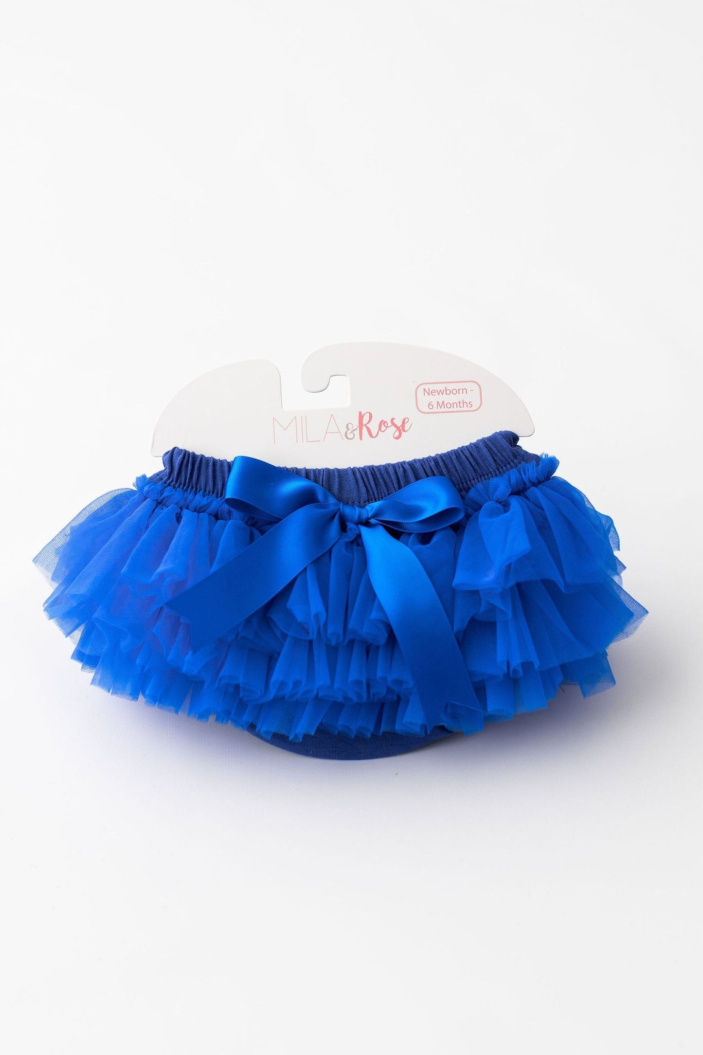 Royal Blue Ruffle Tutu Bloomer - front view