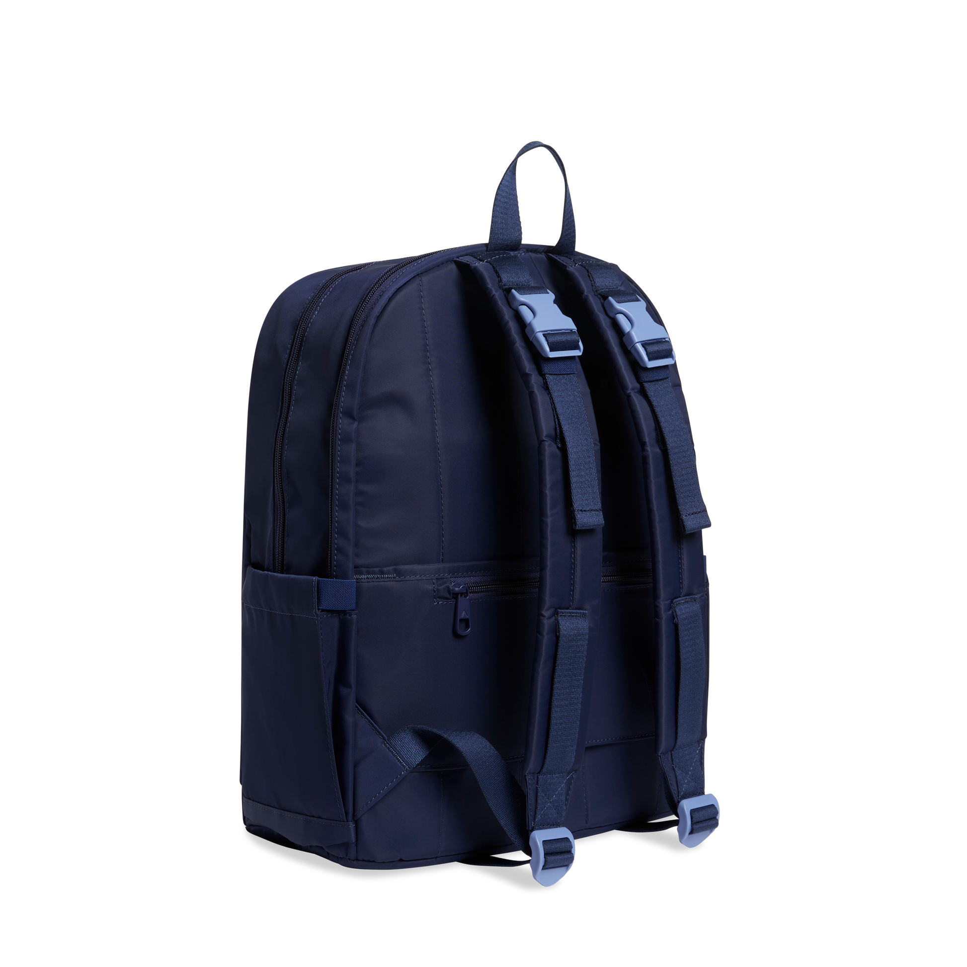Lorimer Diaper Bag in Navy, hardware detail