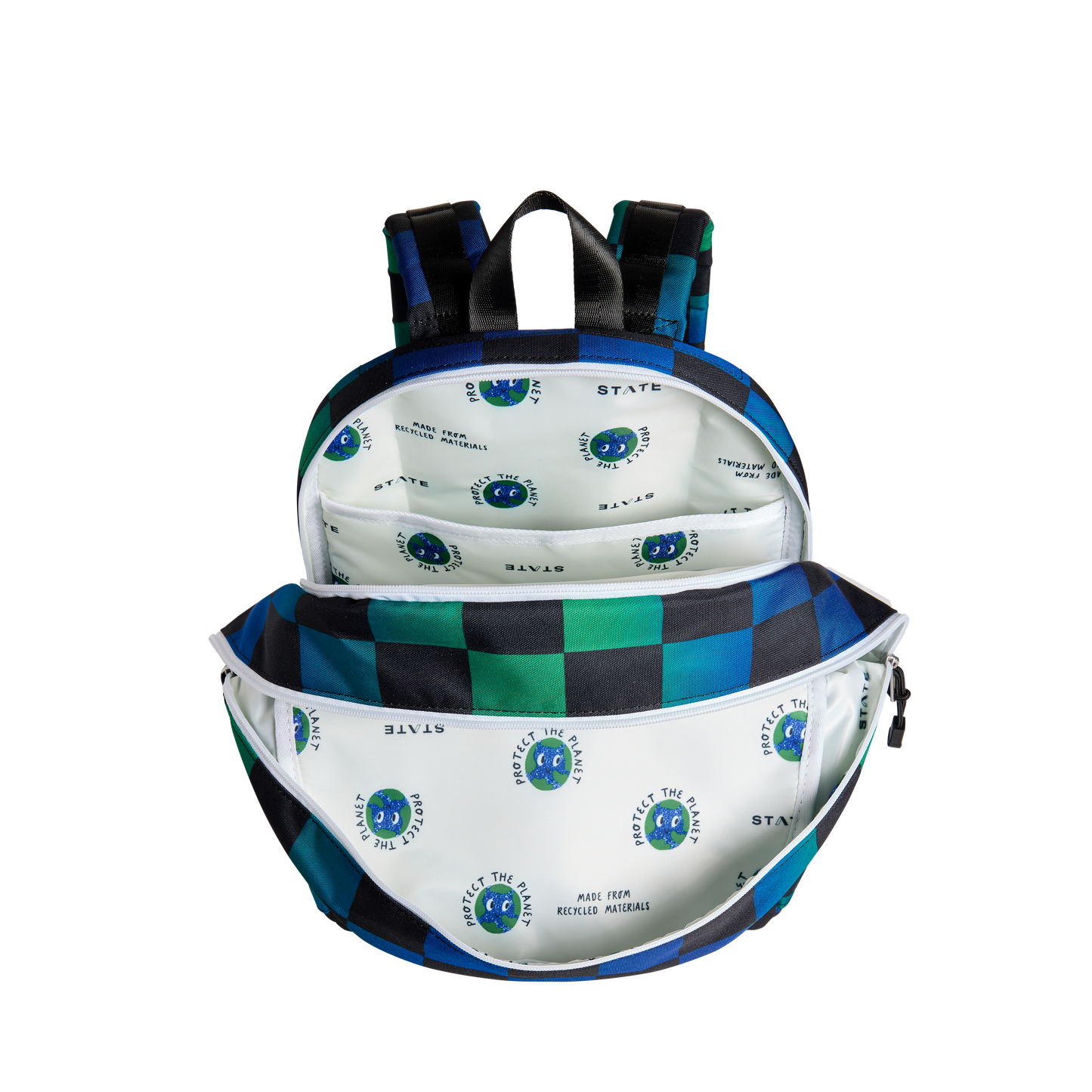 Kane Double Pocket Backpack fabric and material close-up