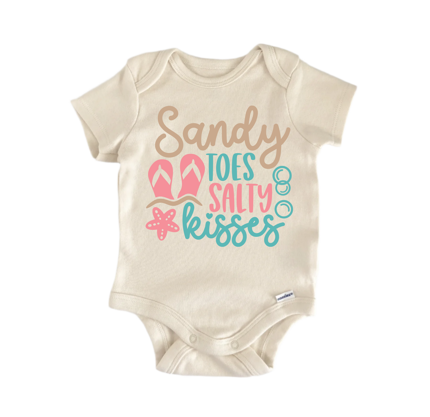 Sandy Toes Beach Summer Newborn Baby Onesie® Onesie®