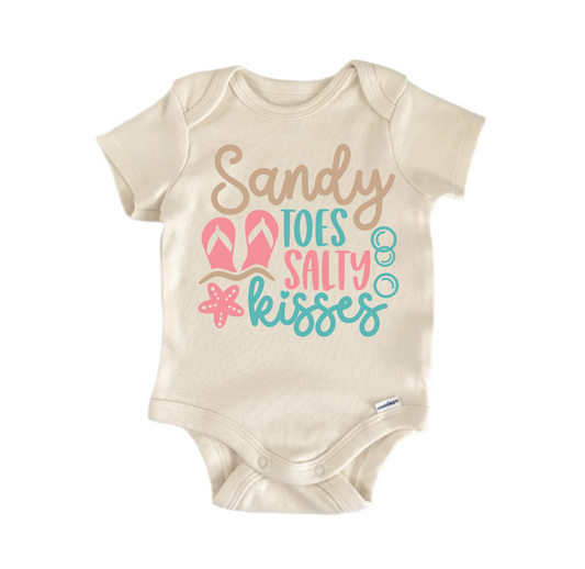 Sandy Toes Beach Summer Newborn Baby Onesie® Onesie®