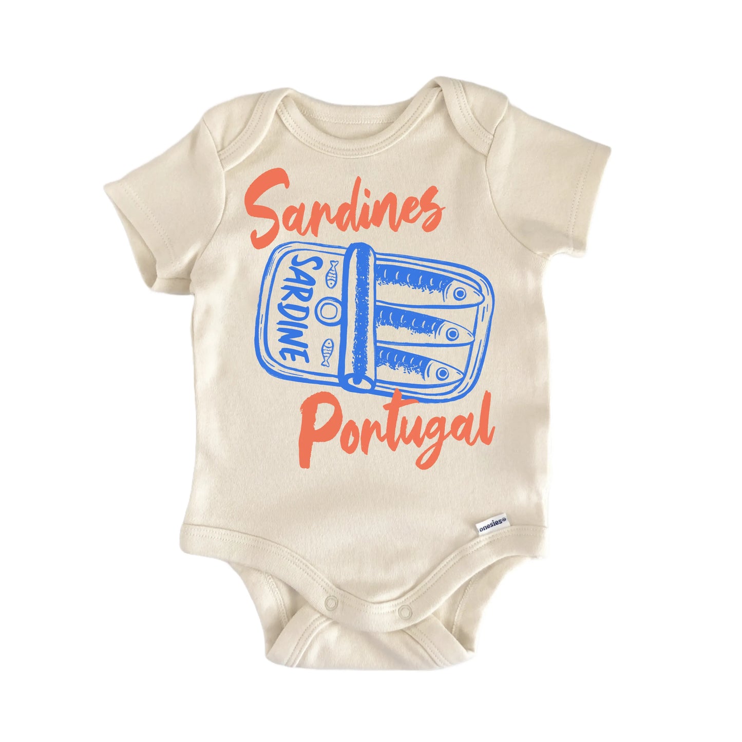 Sardines Sardine Portugul Newborn Baby Onesie® Onesie®