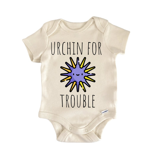 Sea Urchin Ocean Tropical Newborn Baby Onesie®