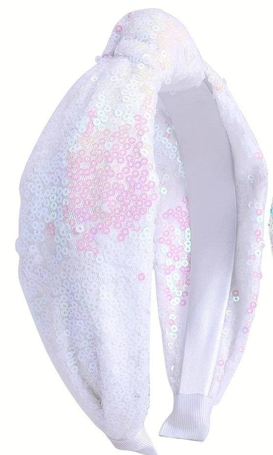 Sequin Knotted Headbands