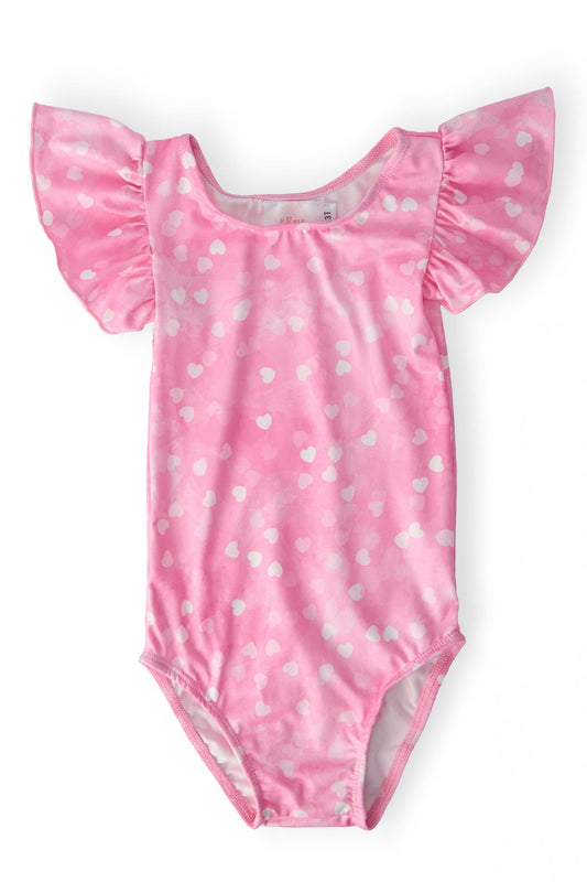Shine Bright S/S Flutter Sleeve Leotard