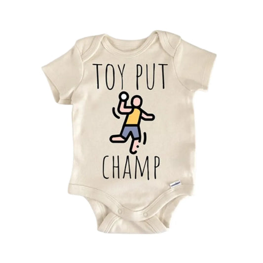 Shot Put Track Field Newborn Baby Onesie®