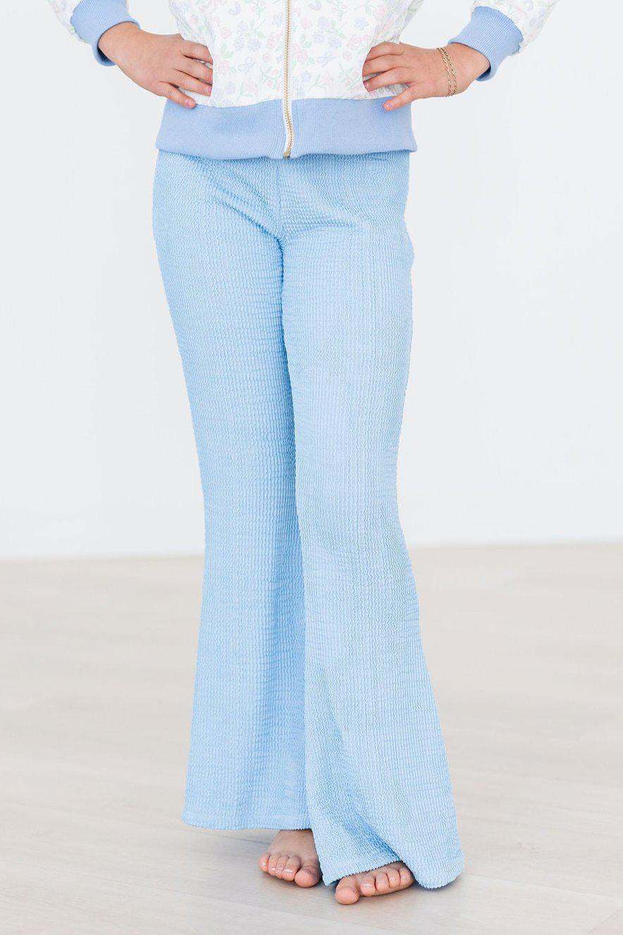 Sky Blue Scrunchy Bells
