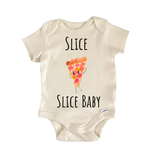 Slice Slice Baby Pizza Italian Infant Gift Baby Bodysuit