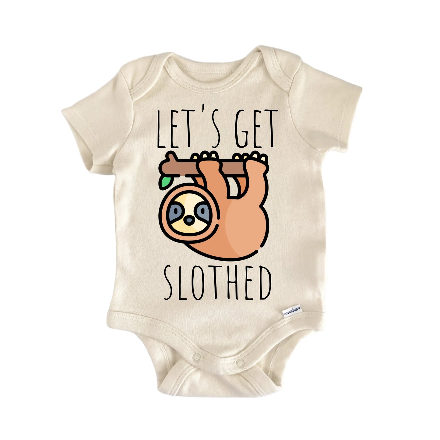Sloth Animal Aunt Newborn Baby Onesie® Onesie®