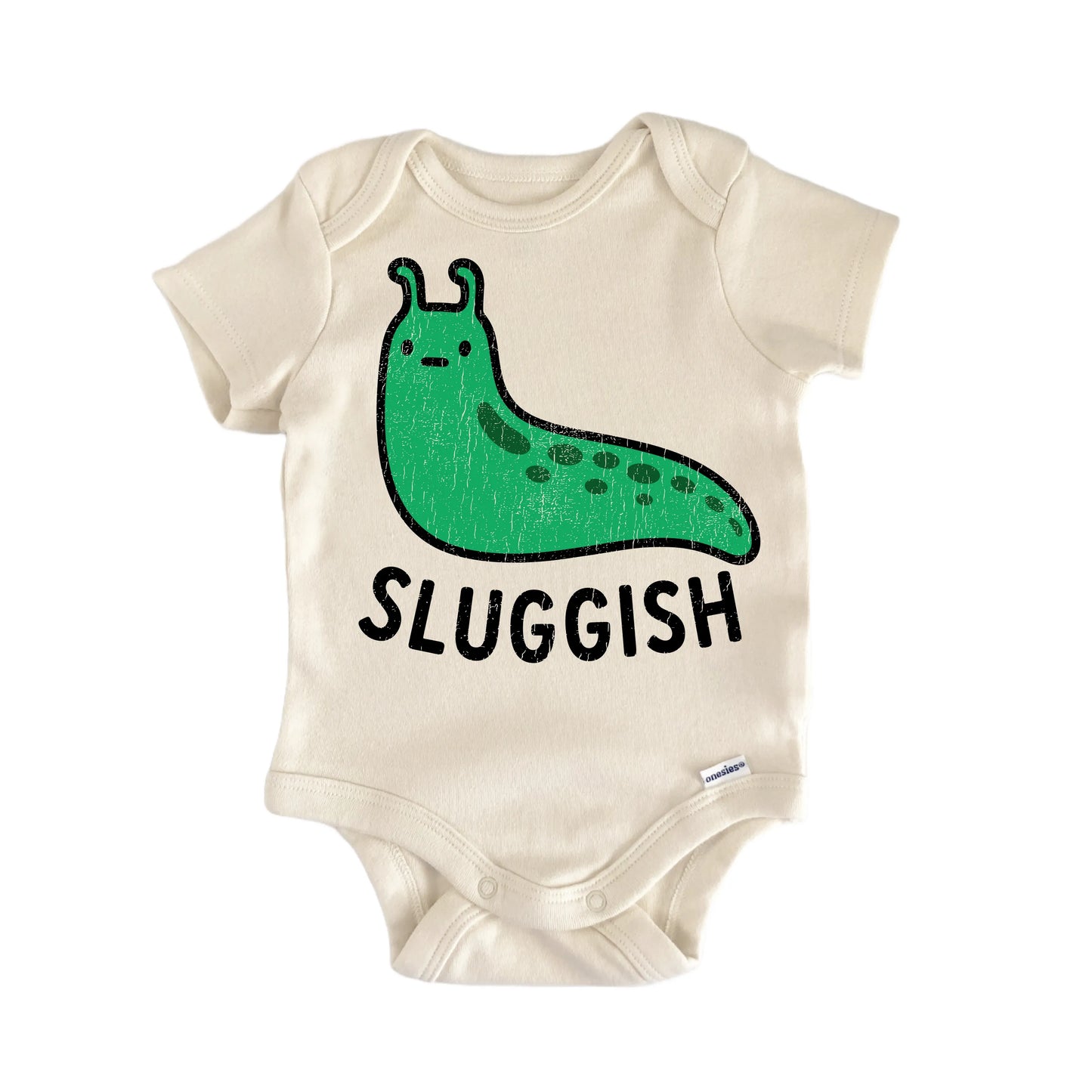 Sluggish Slow Slug Snail Newborn Baby Onesie® Onesie®