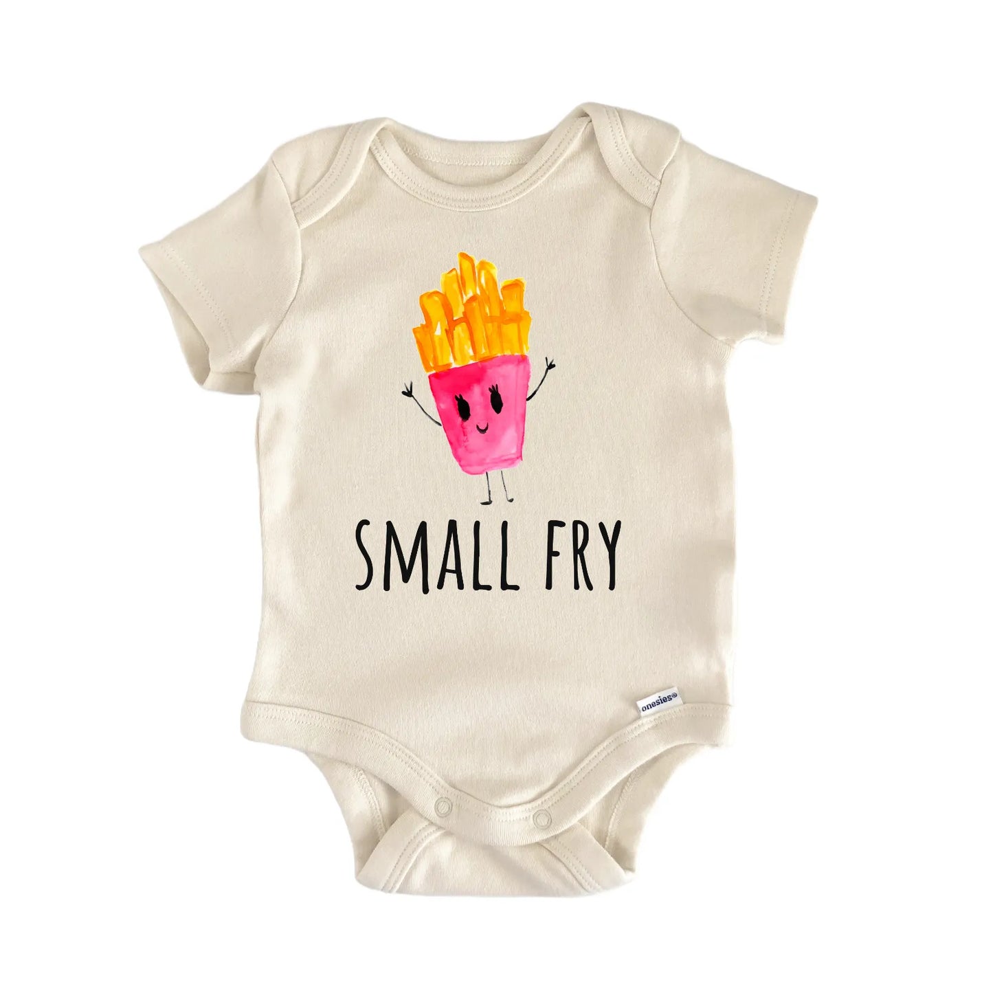 Small Fry French Fries Fast Food Foodie Infant Gift Baby Bodysuit