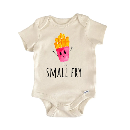 Small Fry French Fries Fast Food Foodie Infant Gift Baby Bodysuit