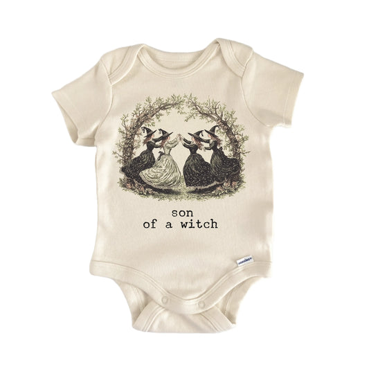 Son Witch Halloween Newborn Baby Onesie®