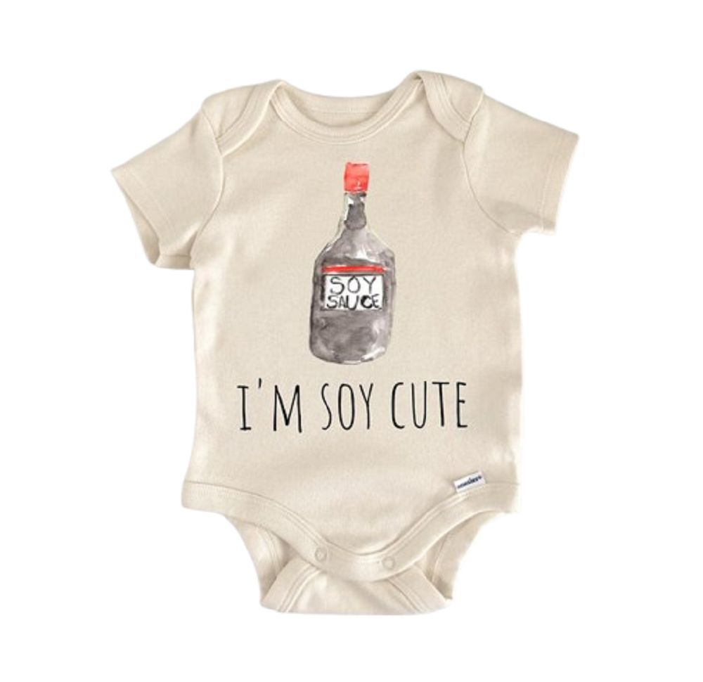 Soy Asian Sushi Rice Newborn Baby Onesie® Onesie®