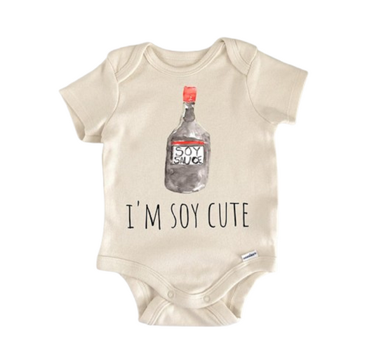 Soy Asian Sushi Rice Newborn Baby Onesie® Onesie®